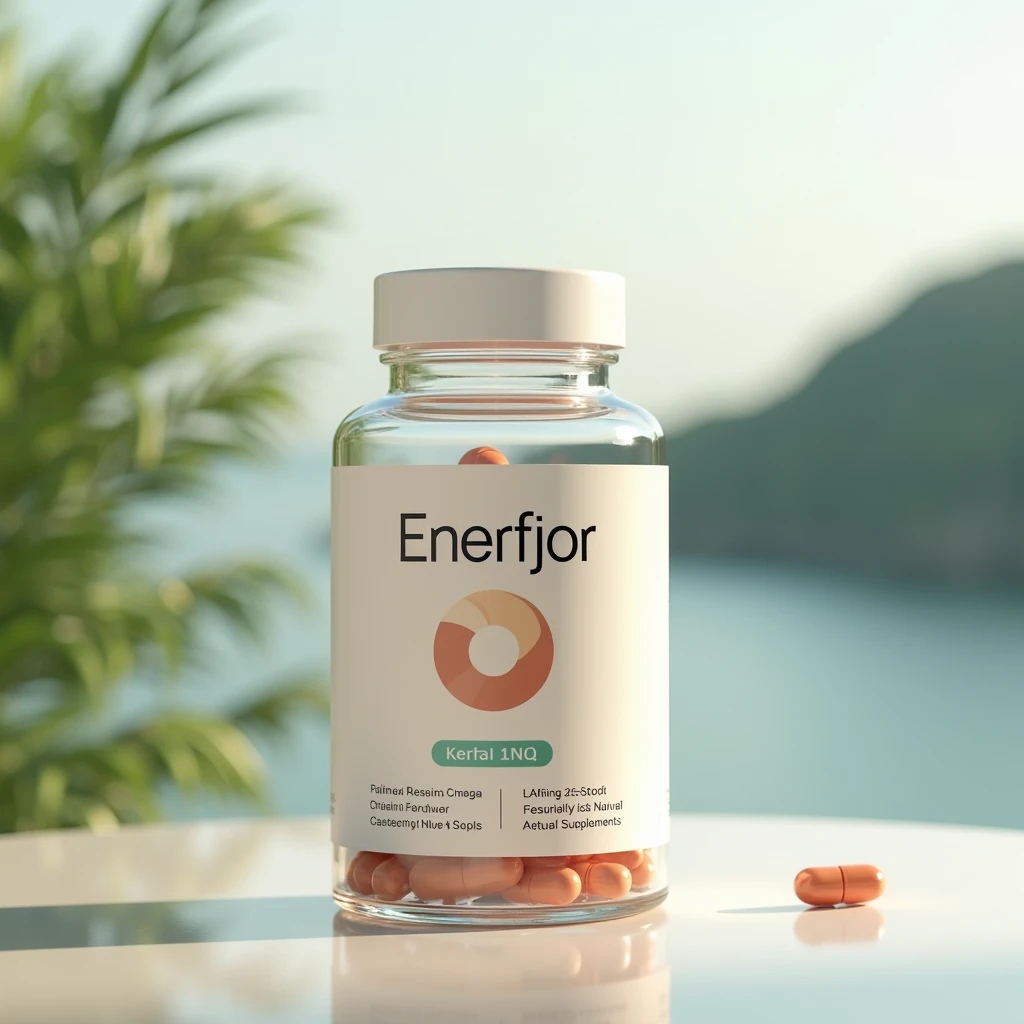Enerfjor natural wellness supplement bottle